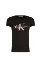 футболка | regular fit CALVIN KLEIN JEANS чорний